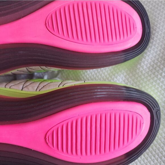 Women's NIKE MX-720-818 white pink blast ghost green sneakers shoes Collection - Picture 7 of 15